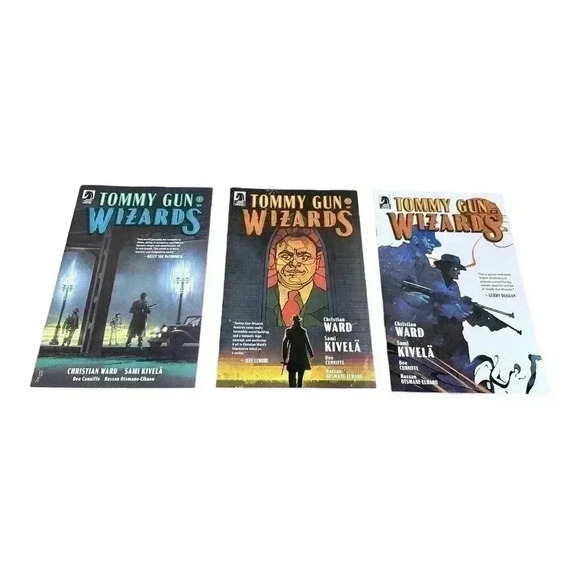 Tommy Gun Wizards 1-3 (2019) Dark Horse Comics - Comic Lot - Ward / Kivela - Picture 1 of 6